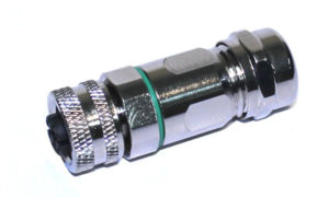 M12 X-code Female Connector with Shield